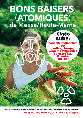 Poubelle radioactive ou jardins du Grand Est, <br>il faudra choisir !