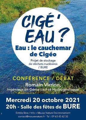 L'Eau sera-t-elle le cauchemar de Cigéo ?