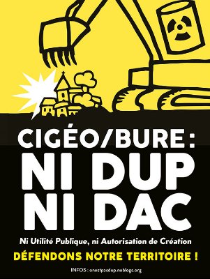 2022 - Projet Cigéo > DUP / OIN : <br>DEUX RECOURS SONT DEPOSES