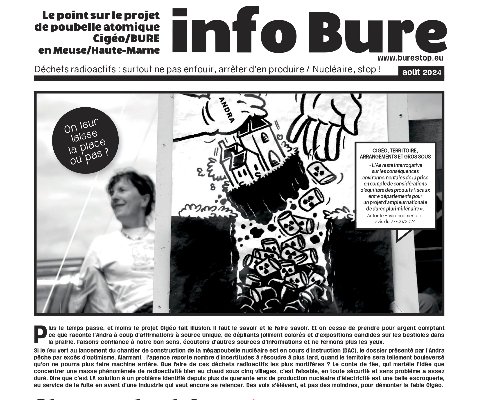 2024 - INFOBURE AOUT 2024 :<br>Stoppez tout !