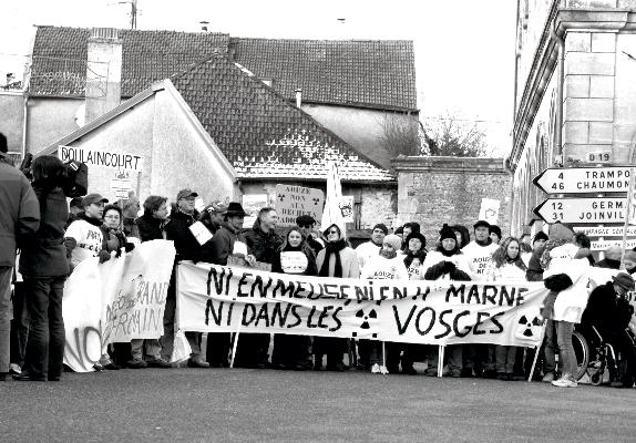 Manif à Grand (88) - 13/12/2008