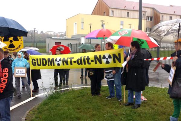 2016 - Manifestation à Joinville (projet d'usine de traitements de déchets faiblement radioactifs)